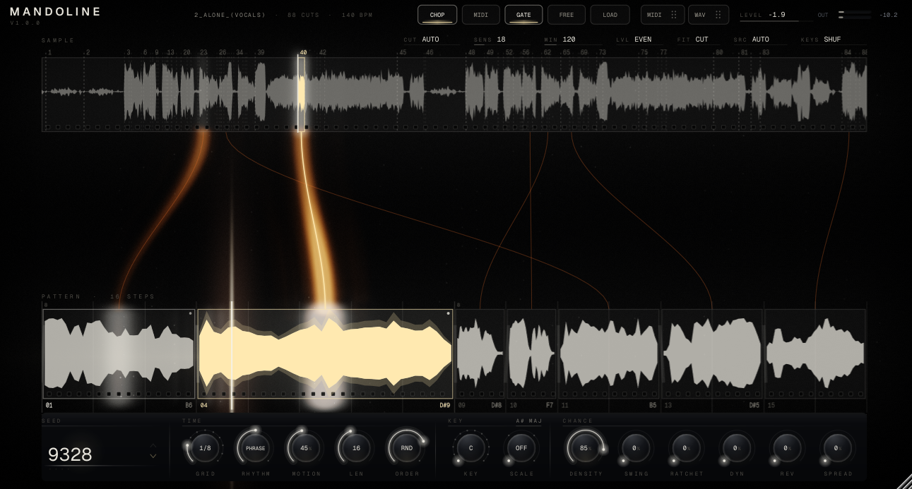 Mandoline plugin interface