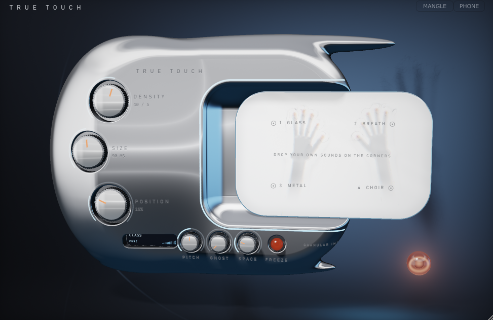True Touch plugin interface